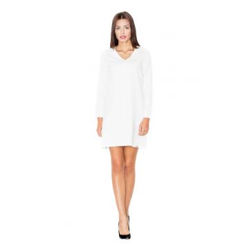 Rochie mini dama Bradwen M471 ecru