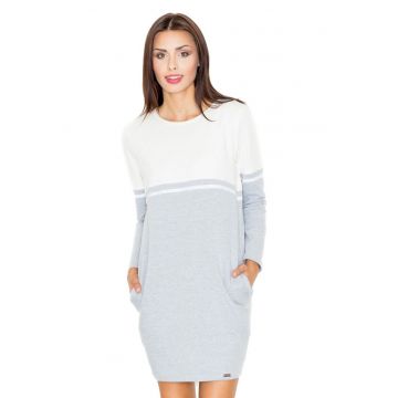 Rochie mini dama Carnwene M510 gri