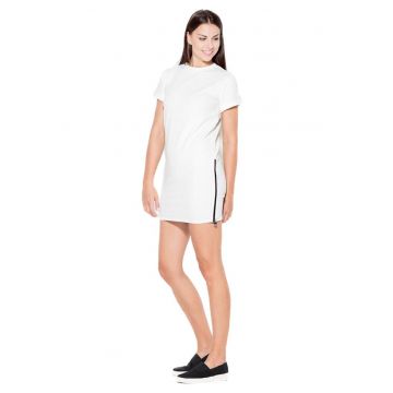 Rochie mini dama Helledwyr K349 ecru
