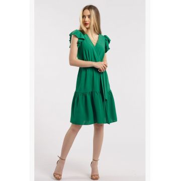 Rochie scurta cu decolteu in V