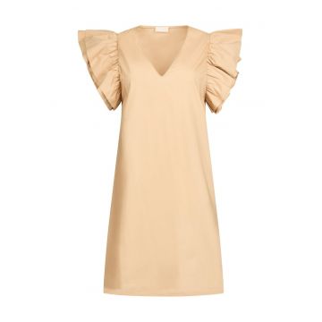Rochie scurta cu poplin
