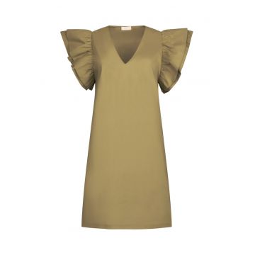 Rochie scurta cu poplin