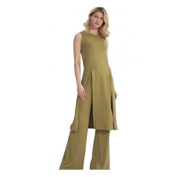 Rochie  tunica verde - viscoza -