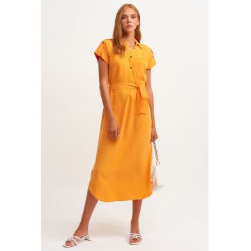 Rochie-camasa din amestec de lyocell