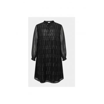 Rochie casual dama -  303501099 - Poliester - Negru