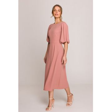 Rochie cu maneci bufante -