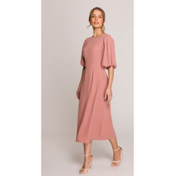 Rochie cu maneci bufante -