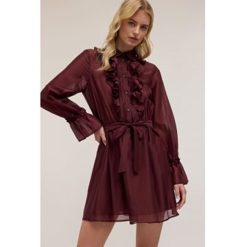 Rochie cu volane