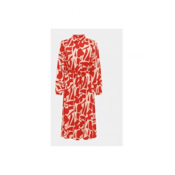Rochie dama -  303602901 - Viscoza - Rosu