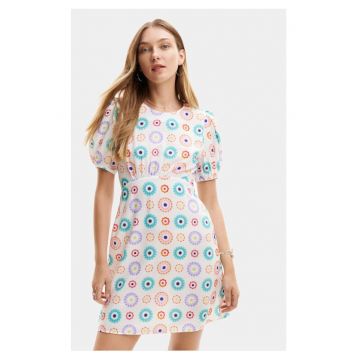 Rochie dama -  Alb - Viscoza