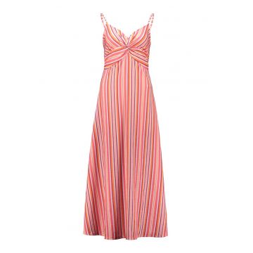 Rochie evazata cu dungi