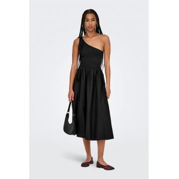 Rochie evazata din amestec de bumbac organic