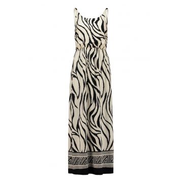 Rochie fara maneci cu model
