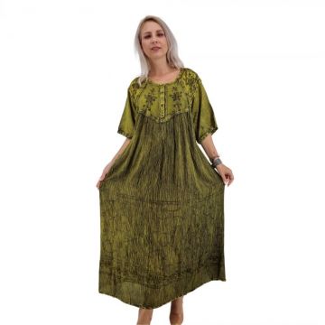 Rochie Lunga Brodata Miuta 77