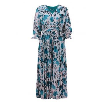 Rochie maxi cu pliuri