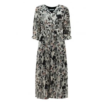 Rochie maxi cu pliuri