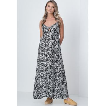 Rochie maxi evazata