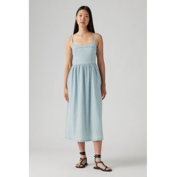 Rochie midi din denim