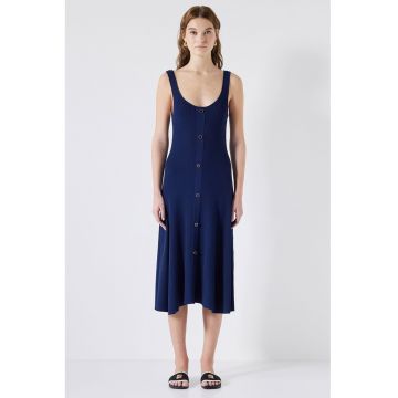 Rochie midi fara maneci