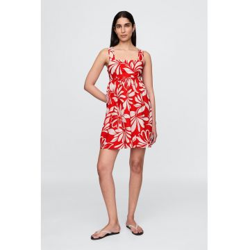 Rochie mini cu imprimeu floral