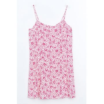 Rochie mini cu model floral