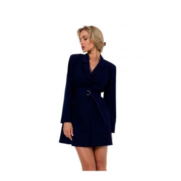 Rochie sacou cu curea - Poliester
