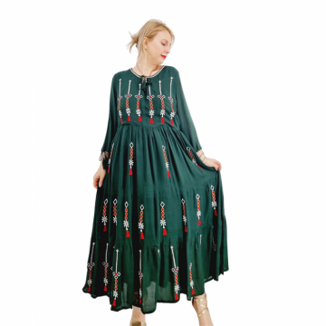 Rochie Traditionala cu broderie Sonora 2