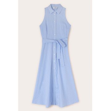 Rochie cu nasturi si dungi