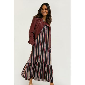 Rochie maxi fara maneci