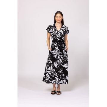 Rochie midi cu buzunare laterale Vernica