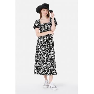 Rochie midi evazata