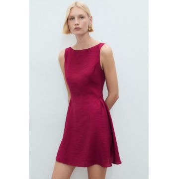 Rochie midi evazata