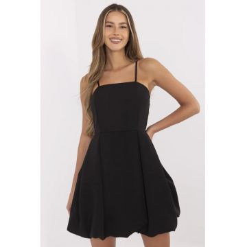 Rochie  poliester - neagra -