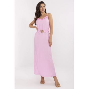 Rochie  Viscoza - Roz -