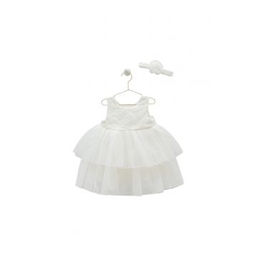 Rochita Eleganta cu Tulle -  Bentita Asortata - ELB7899