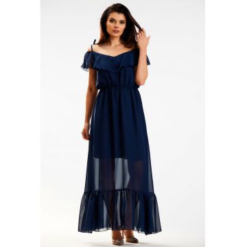Lunga Rochie Fara maneca A573