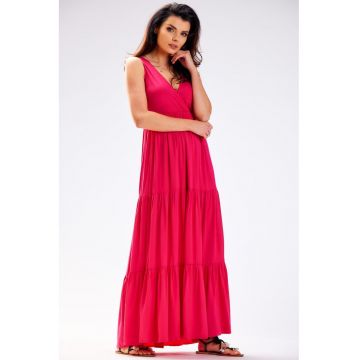 Lunga Rochie Fara maneca A581