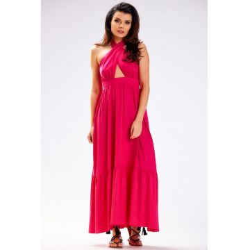 Lunga Rochie Fara maneca A583