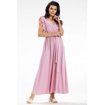 Lunga Rochie Fara maneca A638