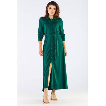 Lunga Rochie Maneca lunga A451