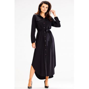 Lunga Rochie Maneca lunga - Casual A601