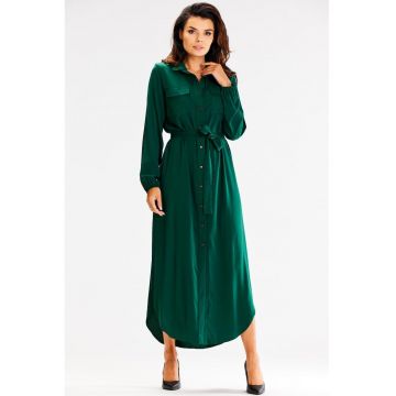 Lunga Rochie Maneca lunga - Casual A601