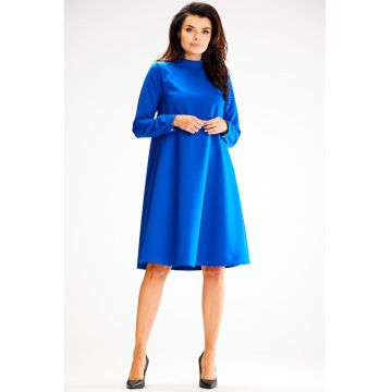 Midi Rochie Maneca lunga - in A A599