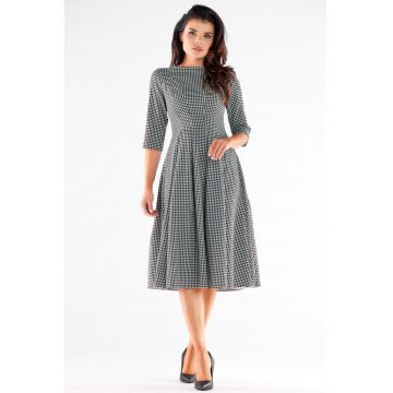 Midi Rochie Maneca trei sferturi A519
