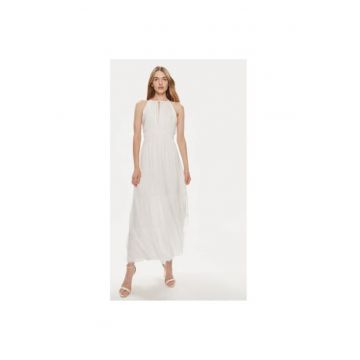 Rochie dama -  304193798 - Viscoza/Matase - Alb