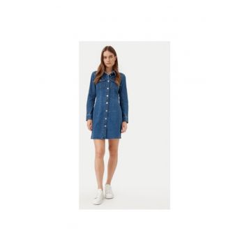 Rochie dama -  304784187 - Bumbac/Poliester - Albastru