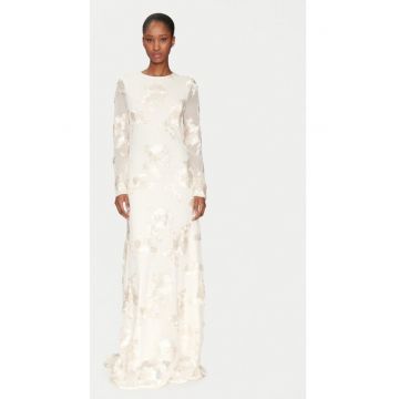 Rochie dama -  304893681 - Poliester recliclat - S INTL - Alb