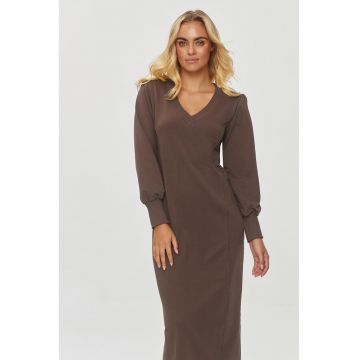 Rochie dreapta cu decolteu in V