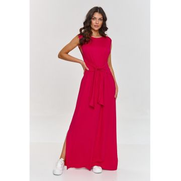 Rochie evazata cu crapaturi laterale