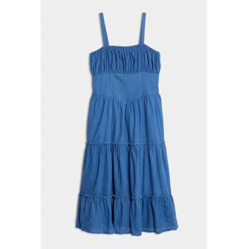 Rochie evazata de denim